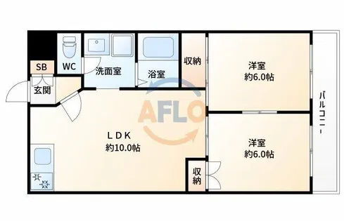 パークロッジ【7階】の間取り