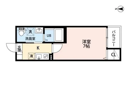 CRASTINE東味鋺3丁目【2階】の間取り