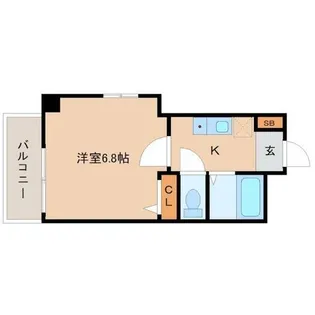 KマンションJIN【3階】の間取り