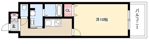 GRAMERCY SAKAE【11階】の間取り