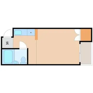 1Rの間取り画像