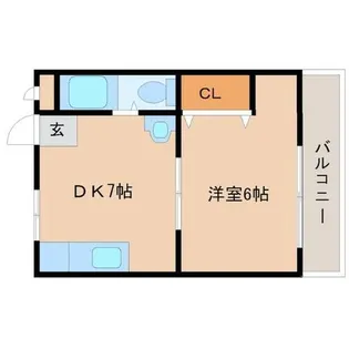 兵庫県尼崎市善法寺町【マンション】の間取り