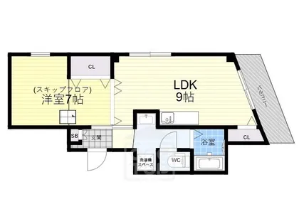 サミーメゾン【1階】の間取り