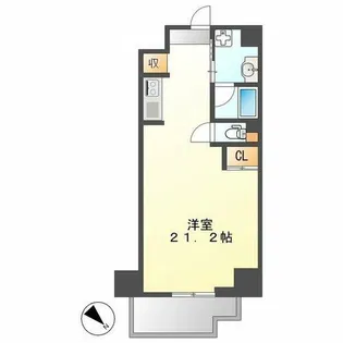 T’s Residence Nagoya【501号室】の間取り