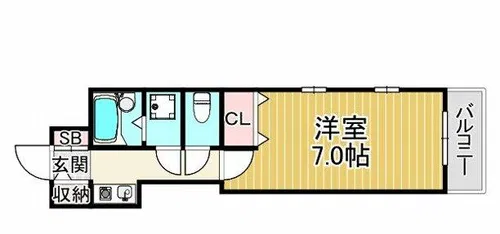 ツカプラッツ【1階】の間取り