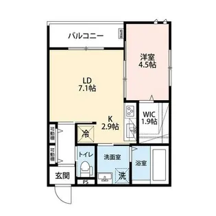 FIORE【1階】の間取り