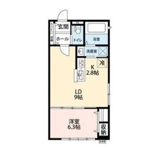FIORE【1階】の間取り