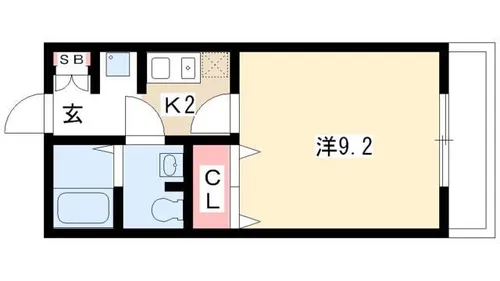 ドミール吉津【2階】の間取り