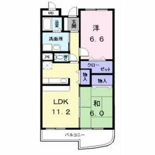 クレディア21【301号室】の間取り