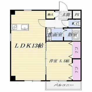 ドミールT・M【2階】の間取り