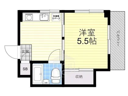 春日薩摩マンション【2階】の間取り
