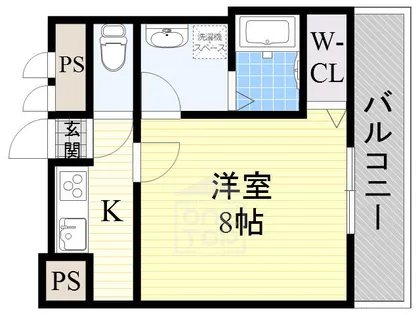 ヘーベルメゾン信【3階】の間取り