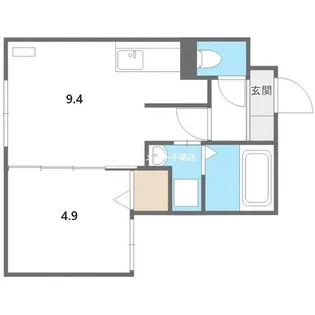 北海道札幌市手稲区手稲本町二条3丁目【マンション】の間取り