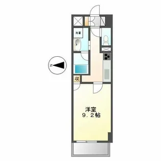 スタジオスクエア大須【6階】の間取り