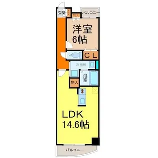 HausISEBERG(ハオスイセベルグ)【8階】の間取り