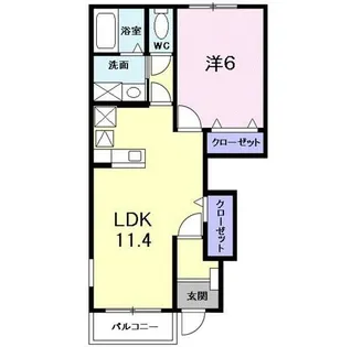 ミネルヴァ【1階】の間取り