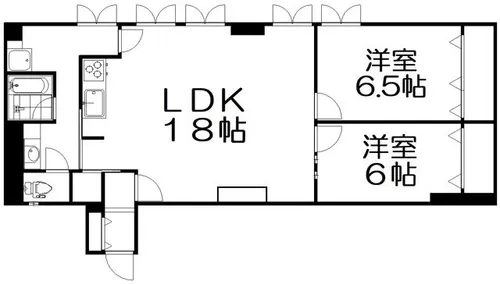 PHOENIX COURT交野Ⅱ【2階】の間取り
