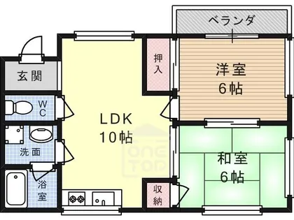 ヒルズ21【2階】の間取り
