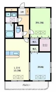 ルネスグランドールⅡ【202号室】の間取り