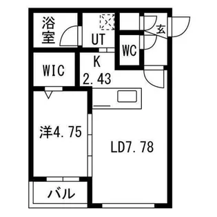 AYA 23【1階】の間取り