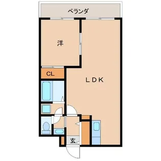 エトワール21【3階】の間取り