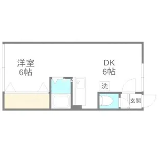 北海道札幌市手稲区曙五条1丁目【アパート】の間取り