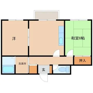 兵庫県尼崎市竹谷町3丁目【マンション】の間取り