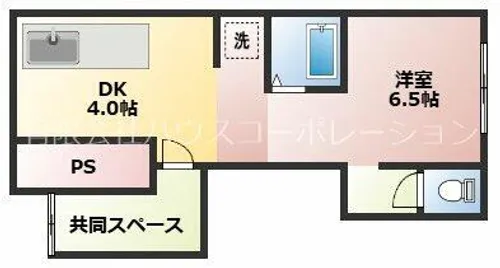兵庫県尼崎市西大物町【アパート】の間取り