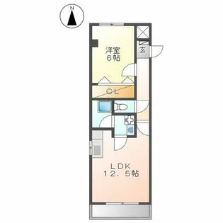 大脇ビル【3階】の間取り