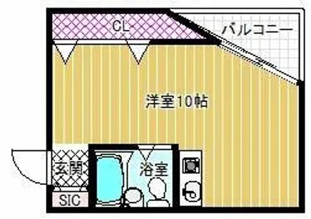 フェローズ21【3階】の間取り