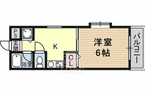 沢良宜レジデンス【3階】の間取り