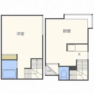 シーガルハウス【105号室】の間取り