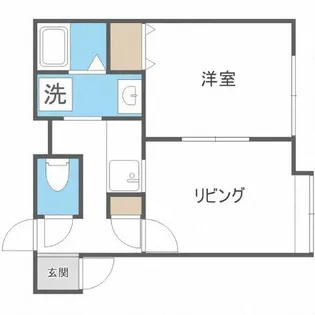 シード豊平【2階】の間取り