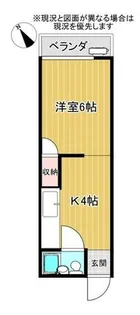 ナイアハイツ【310号室】の間取り