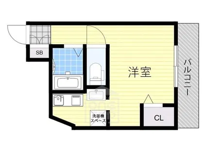 ルミナス岸部【2階】の間取り