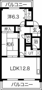 フレグランス春日井【103号室】の間取り