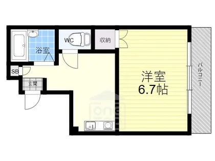 見付山マンション【3階】の間取り