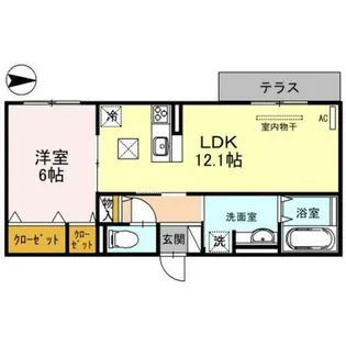 SINFONIA【1階】の間取り