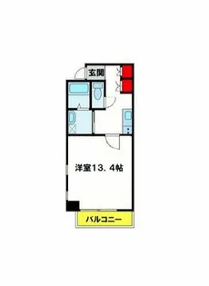 HEARTS WAVE【5階】の間取り
