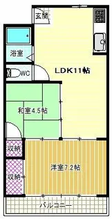 アマルフィ【3階】の間取り