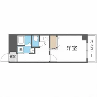 IF都島【7階】の間取り