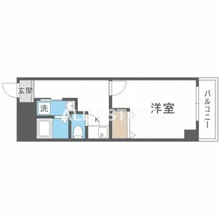 IF都島【7階】の間取り