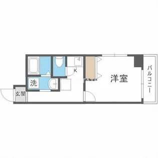 IF都島【7階】の間取り