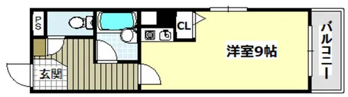 メゾン・ボーノボーノ【101号室】の間取り