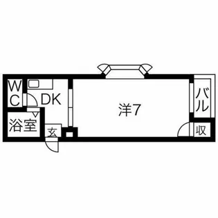 プレアール大池【3階】の間取り