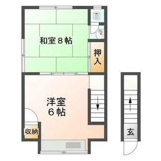 森本文化【2階】の間取り