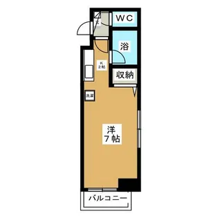 KWビル壱番館【4階】の間取り