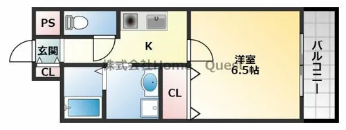 GROOVE平野【3階】の間取り