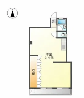 ファースト徳川【302号室】の間取り