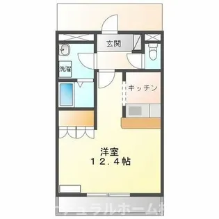 フィールドピアS【102号室】の間取り